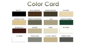 rochester gutter companies color choices